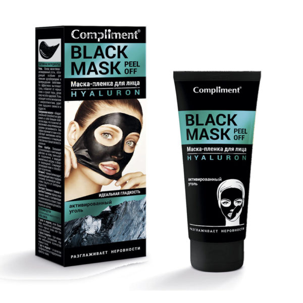 Black Mask Маска-пленка для лица HYALURON. 80 мл